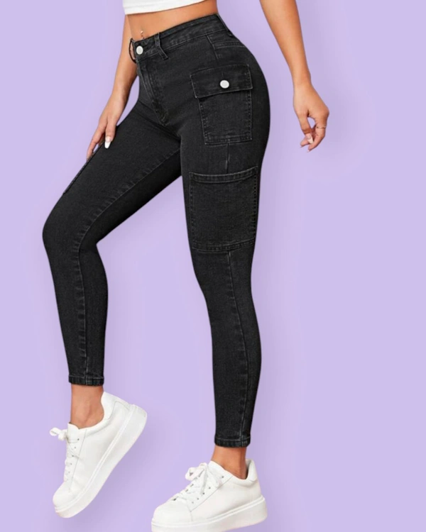 V 1 F L Y Women's Black Jeans  - 26