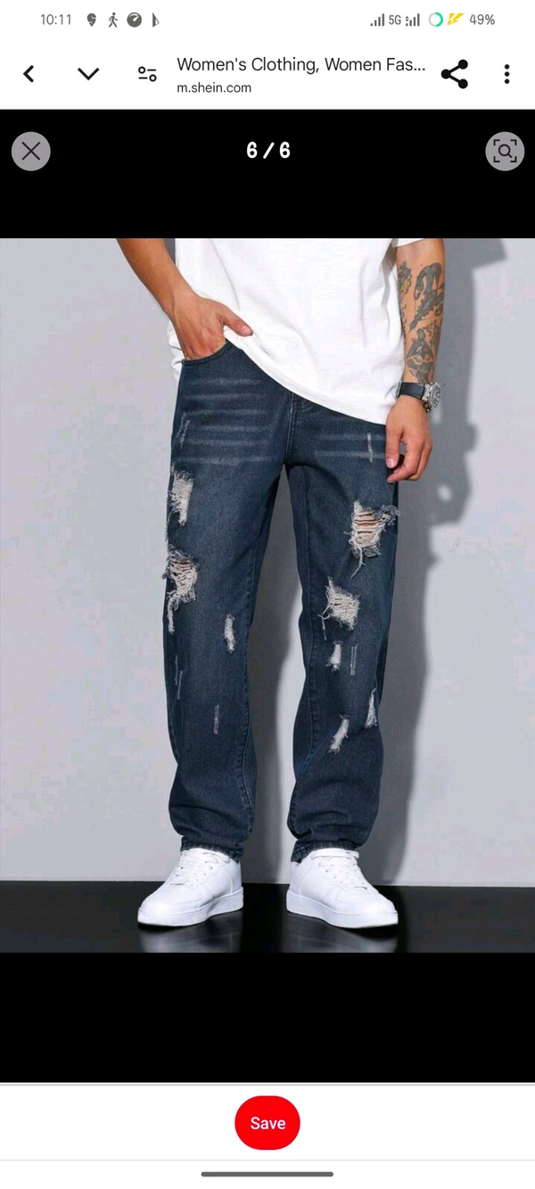 V1X-TREME Men's Fashion Jeans  - 38