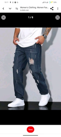 V1X-TREME Men's Fashion Jeans  - 38