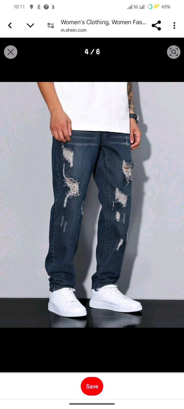 V1X-TREME Men's Fashion Jeans  - 38