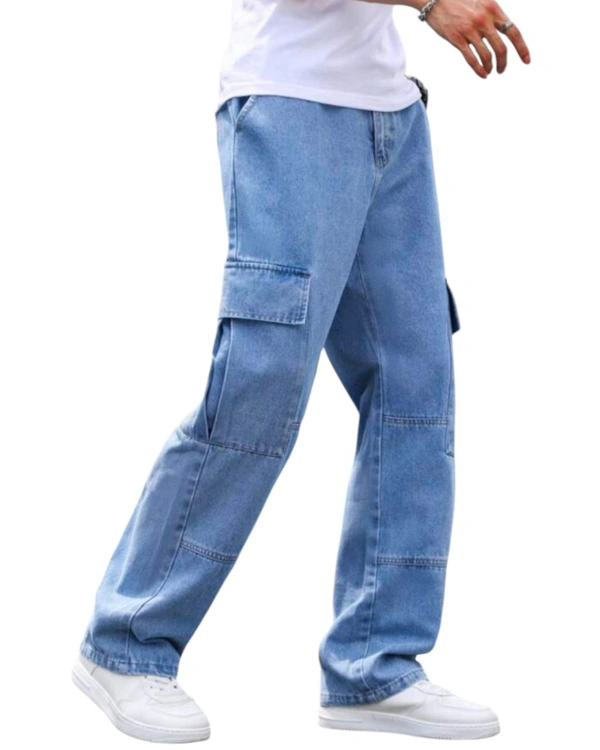 Men's Blue Cargo Jean's  - 30