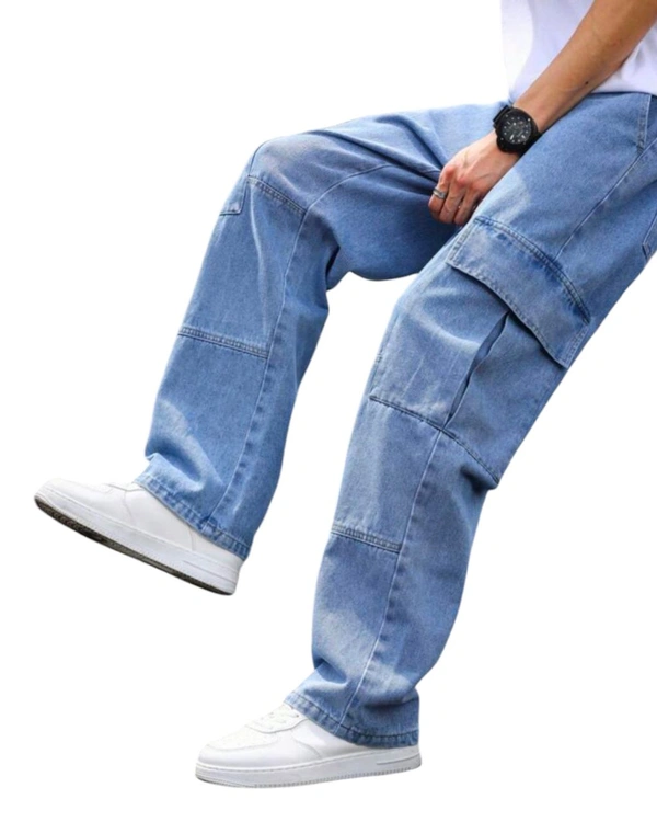 Men's Blue Cargo Jean's  - 30