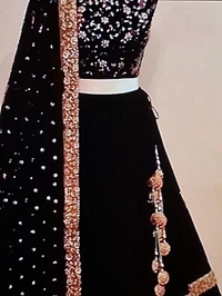 Pink Taffeta Silk Lehenga Cholis For Women - Pink Flamingo