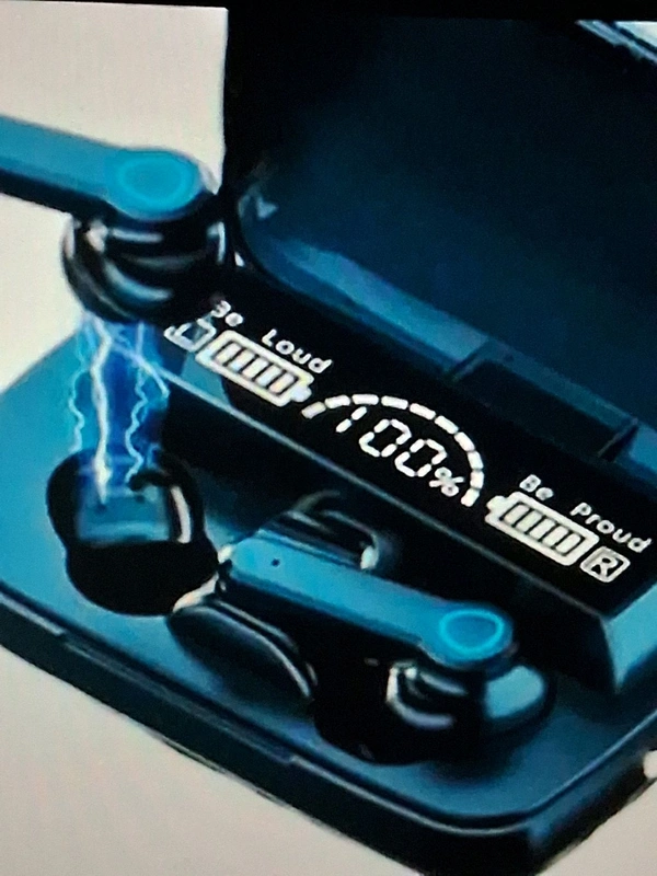 Latest Wireless Bluetooth Earbuds  - Blue
