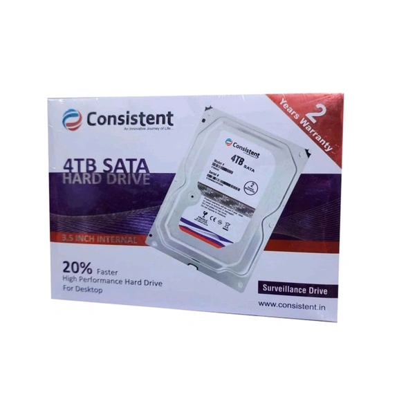 Consistent Hard Disk - Consistent 4 TB Hard Disk