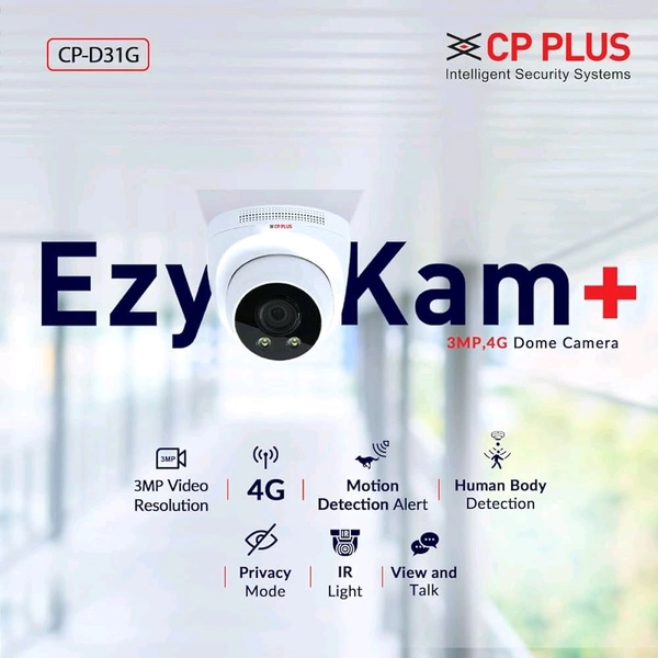 CP PLUS 3MP 4G DOME CAMERA CP- D31G 