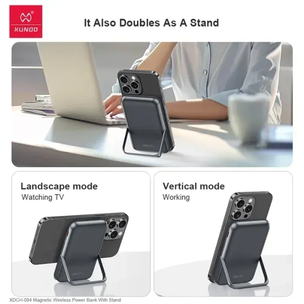 Xundd Mag-safe wireless charging with stand 