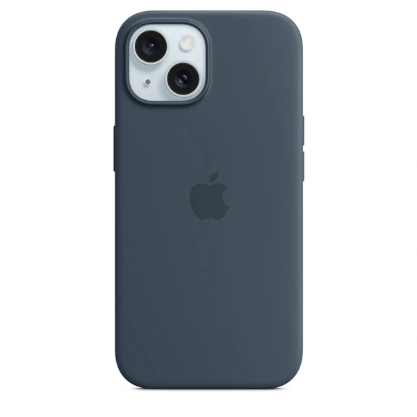 Iphone Premium Silicon With Magsafe Case - 14 Pro Max, Blue