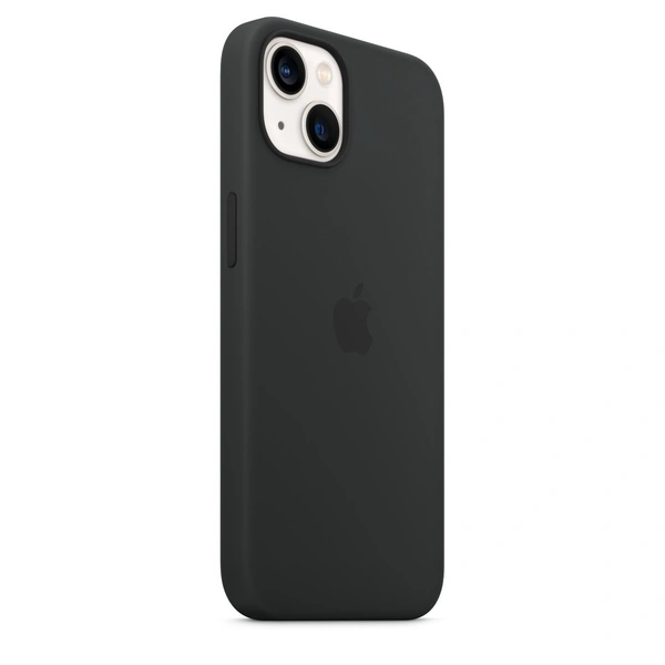 Iphone Premium Silicon With Magsafe Case - 13, Black