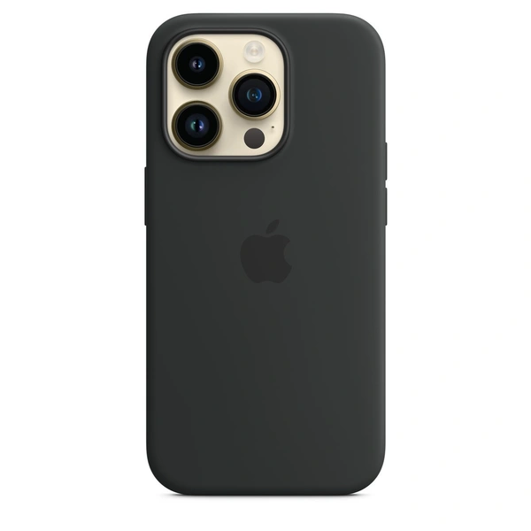 Iphone Premium Silicon With Magsafe Case - 15 Pro, Black