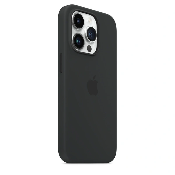 Iphone Premium Silicon With Magsafe Case - 15 Pro, Black
