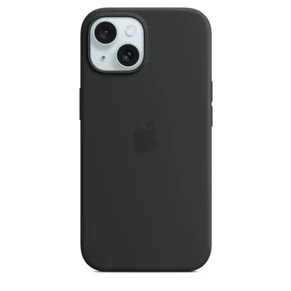 Iphone Premium Silicon With Magsafe Case - 14 Plus, Black