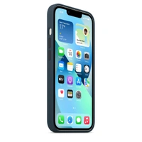 Iphone Premium Silicon With Magsafe Case - 14 Pro Max, Blue