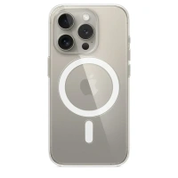 Apple Clear Case With MagSafe (NO YELLOWISH) - 15 PRO Max