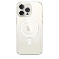 Apple Clear Case With MagSafe (NO YELLOWISH) - 15 PRO Max