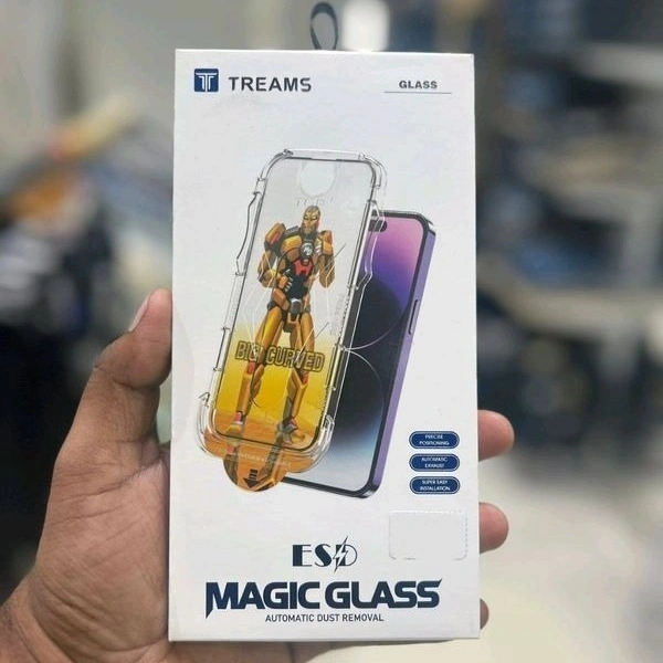 Treams Dust Proof Temper Glass - 14 Pro Max