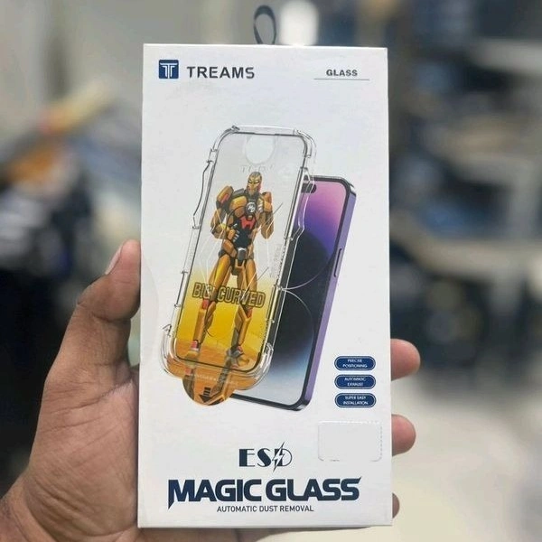 Treams Dust Proof Temper Glass - 12 Pro Max