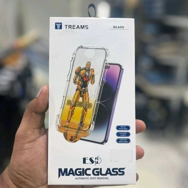 Treams Dust Proof Temper Glass - 13 Pro