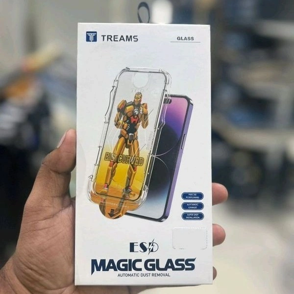Treams Dust Proof Temper Glass - 14 Plus