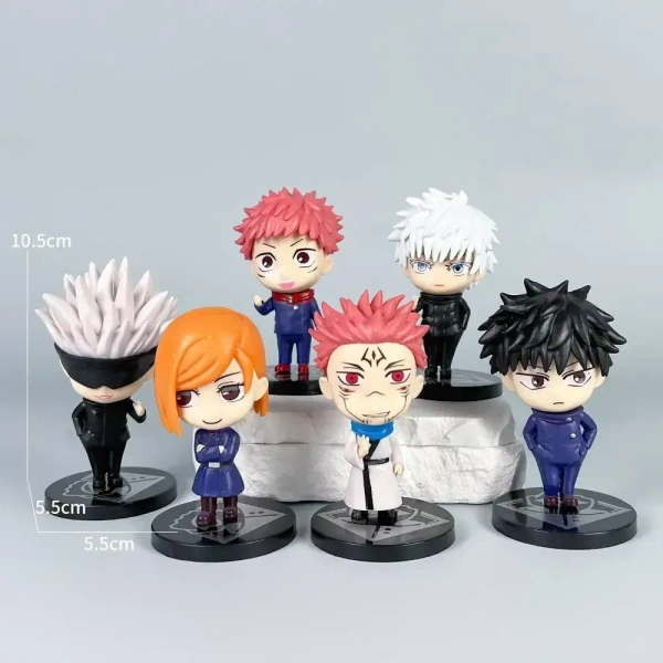 Jujutsu Kaisen Miniature Figure 10cm Set of 6pcs