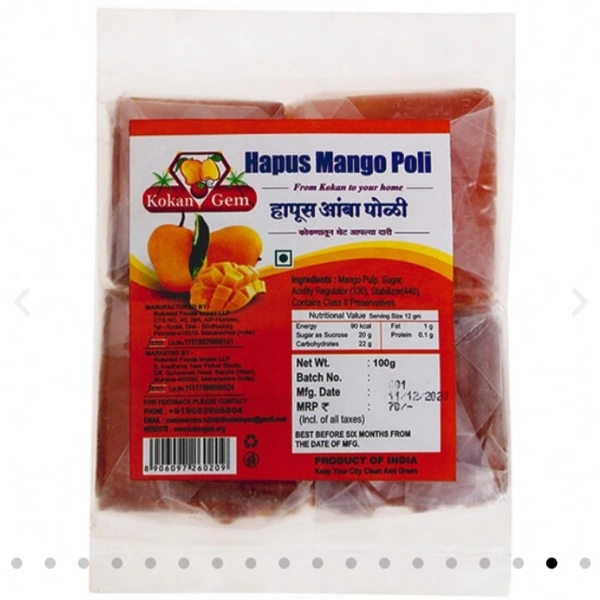 Mango Poli 100gm