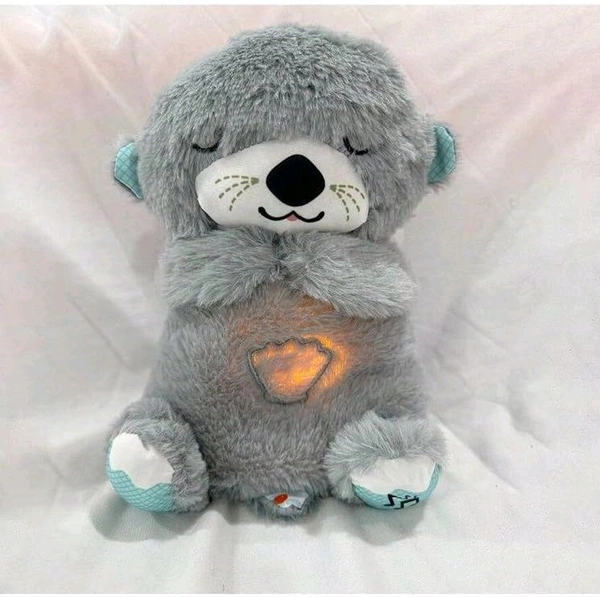 Radiance Breathing Teddy Bear - Gray