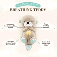 Radiance Breathing Teddy Bear - Gray