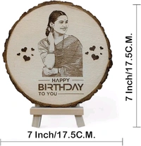 Radiance  Personalized Wooden Engraved Photo Plaque