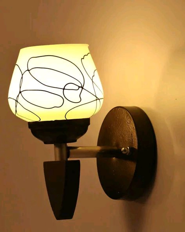Radiance Elegant Wall Sconce with Frosted Glass Shade