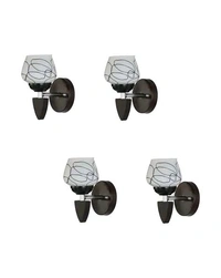 Radiance Elegant Wall Sconce with Frosted Glass Shade