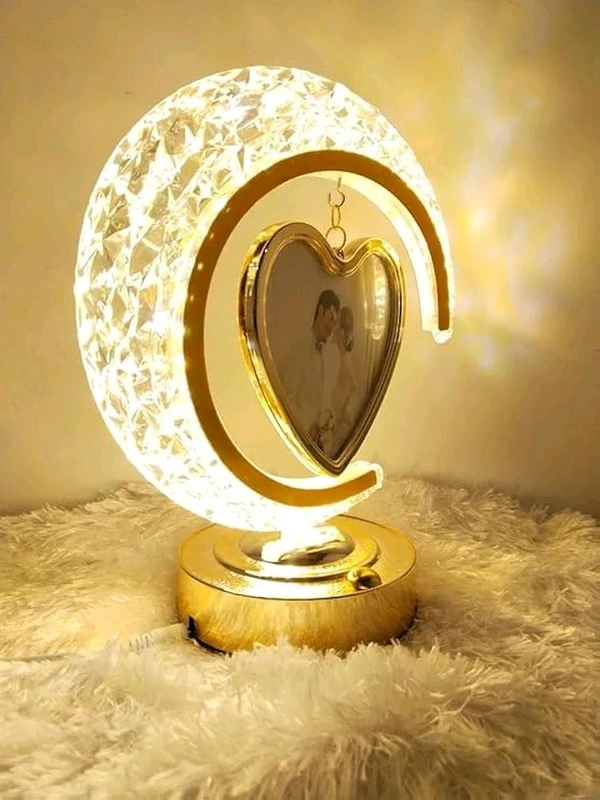 Radiance  Crescent Moon LED Photo Frame