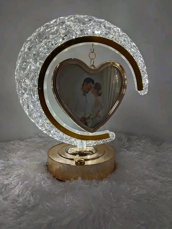 Radiance  Crescent Moon LED Photo Frame