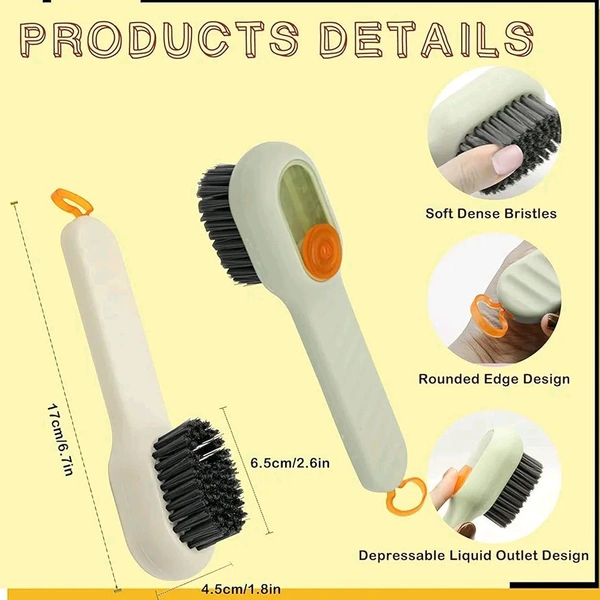Radiance Multi-Purpose Soap Dispensing Scrub Brush