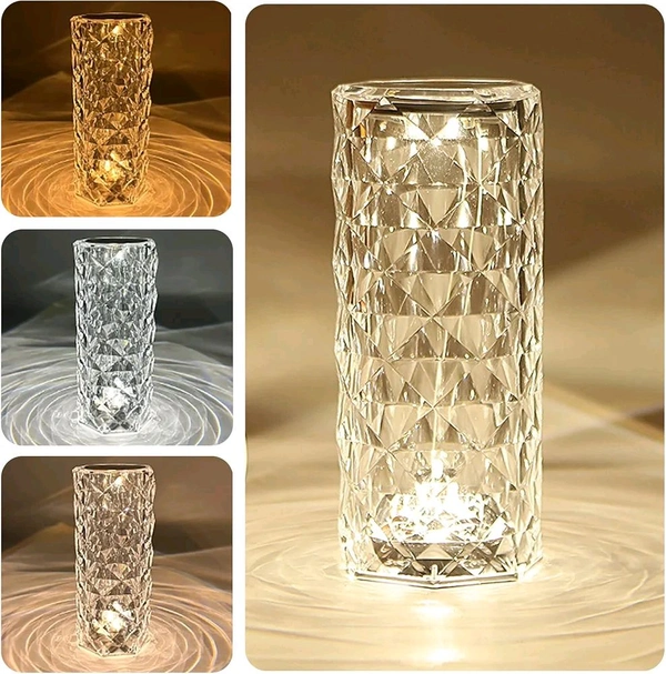 Radiance Crystal Diamond LED Table Lamp