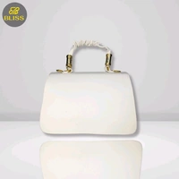 Elegant White Handbag – BLISS Premium Quality