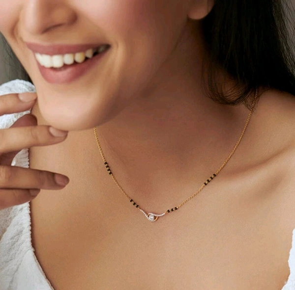 Radiance  Minimalist Mangalsutra Necklace