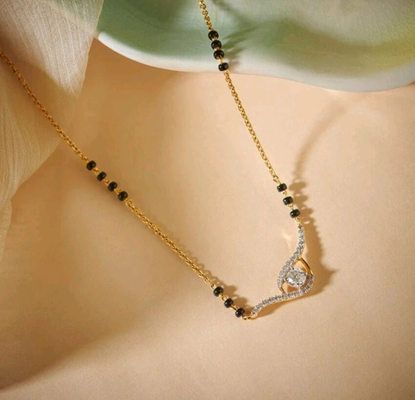 Radiance  Minimalist Mangalsutra Necklace