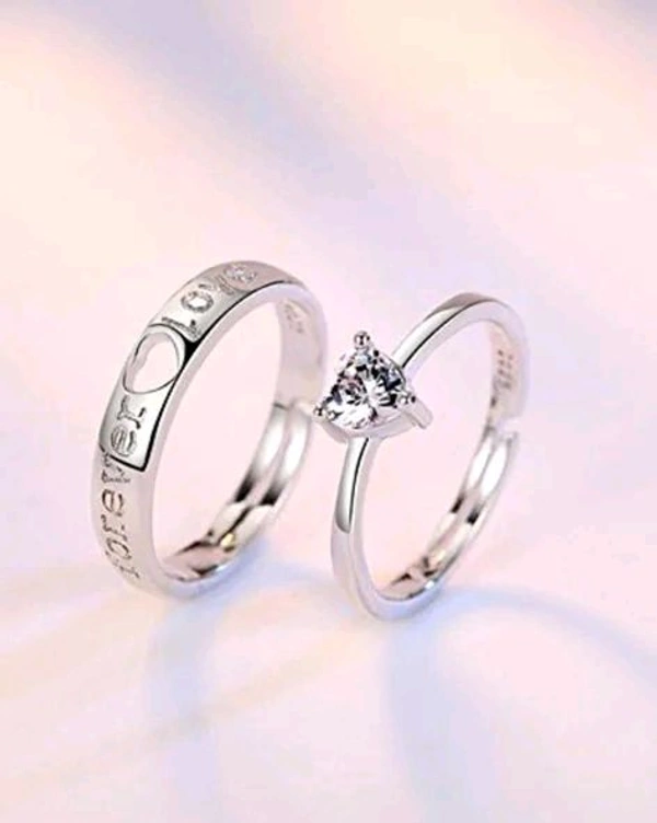 Radiance  "Forever Love" Couple Rings Set