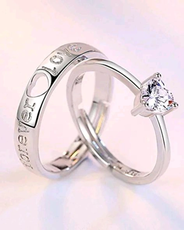 Radiance  "Forever Love" Couple Rings Set