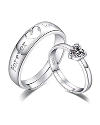 Radiance  "Forever Love" Couple Rings Set