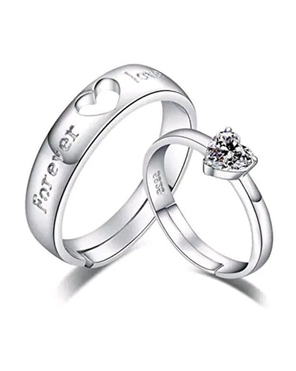 Radiance  "Forever Love" Couple Rings Set