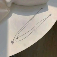 Radiance  Layered Butterfly Pendant Necklace
