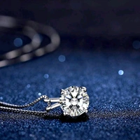 Radiance  Classic Solitaire Pendant Necklace