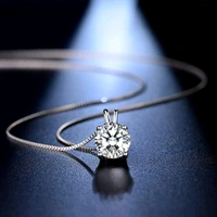 Radiance  Classic Solitaire Pendant Necklace