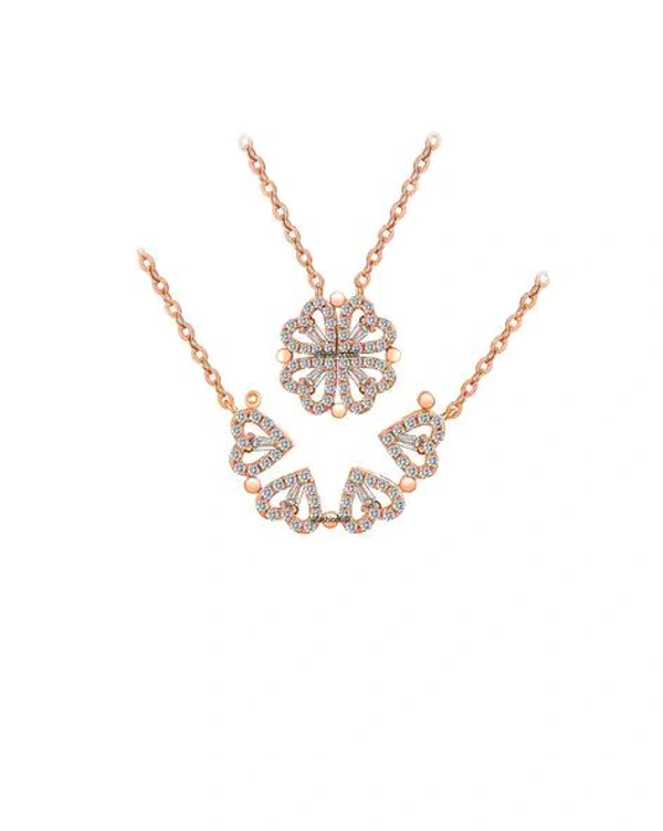 Radiance  Floral Motif Necklace Trio