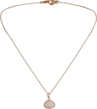 Radiance  Dainty Seashell Pendant Necklace
