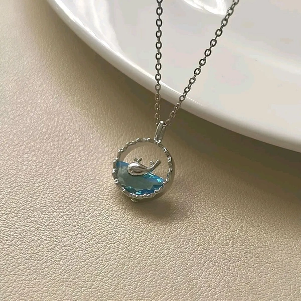 Radiance  Dolphin Pendant Chain 