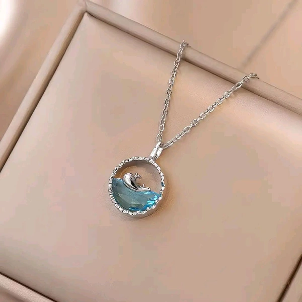 Radiance  Dolphin Pendant Chain 