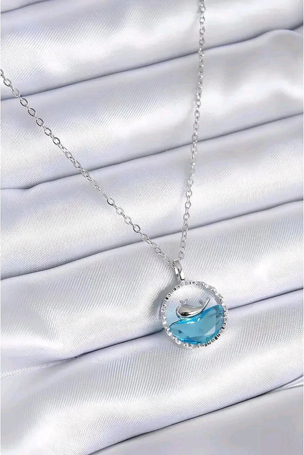 Radiance  Dolphin Pendant Chain 