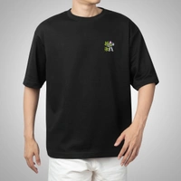 Fitforall® Lightyear Printed Oversized T-Shirt - M-40, Black